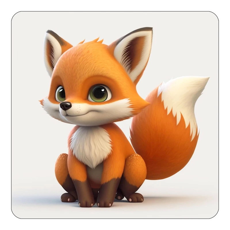 مگنت کاکتی طرح حیوانات کارتونی مدل mp27544