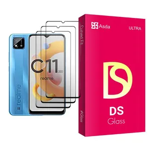 Asda DS Glass MIX003 Screen Protector For Realme C11 (2021) Pack Of 3