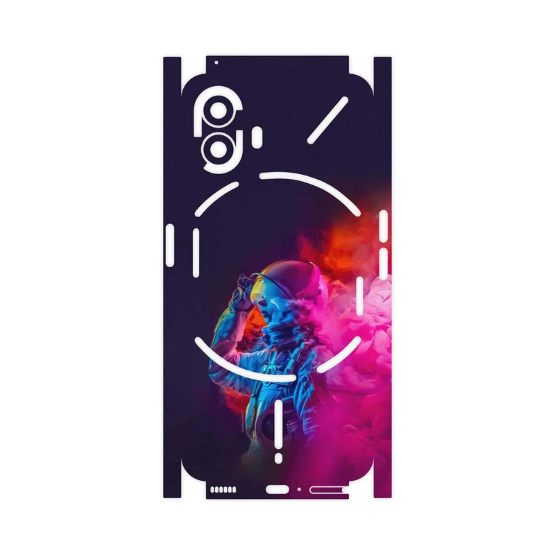 برچسب پوششی ماهوت مدل Smoke Rainbow Digital Art 1-FullSkin مناسب برای گوشی موبایل ناتینگ Phone 2