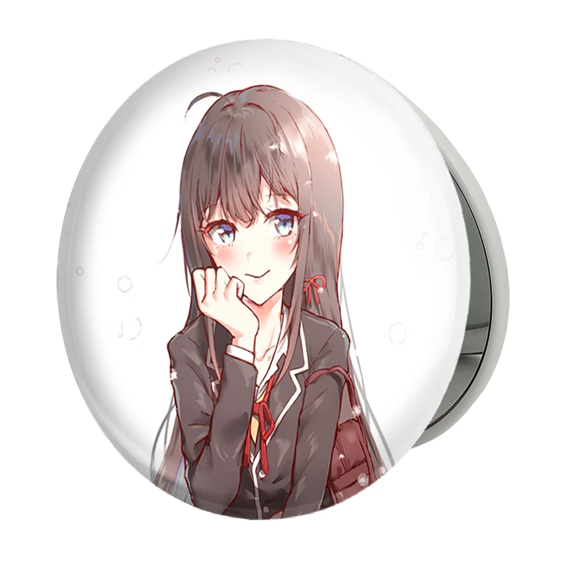 آینه جیبی خندالو طرح یوکینو انیمه جوانی کمدی رومانتیک من مدل تاشو کد 32518