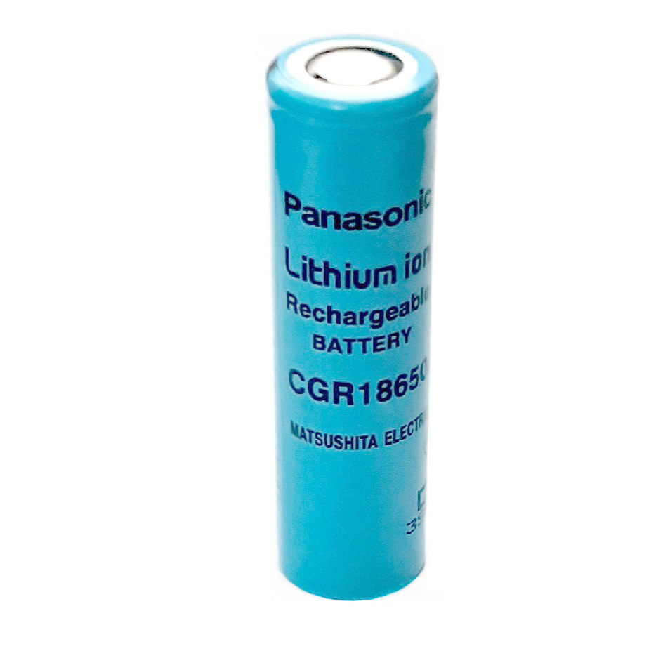 باتری لیتیوم یون قابل شارژ پاناسونیک مدل CGR18650 FLAT ظرفیت 3000 میلی آمپر ساعت