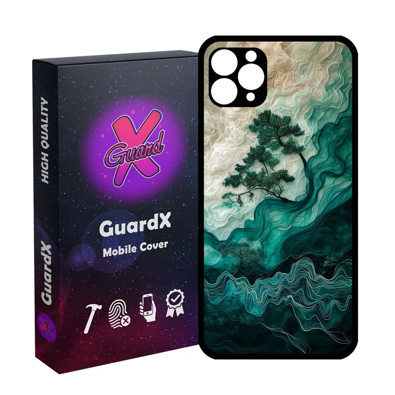 کاور گارد ایکس طرح کوچه ساحل مدل Glass10745 مناسب برای گوشی موبایل اپل iPhone 11 Pro Max