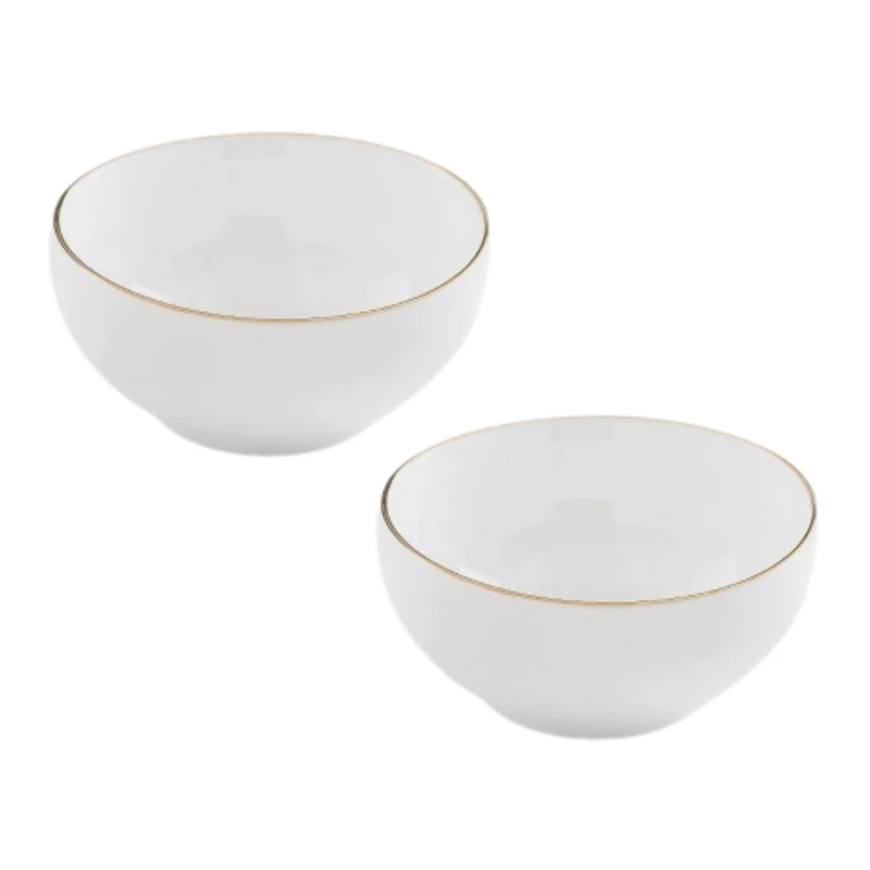 پیاله چینی زرین ایران مدل آبگوشت خوری ایتالیا اف 16 زرین یک خط طلا درجه یک بسته دو عددی