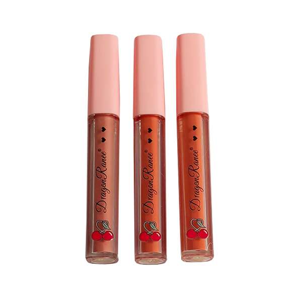 رژ لب مایع دراگون رانی مدل D6002 شماره A بسته 3 عددی