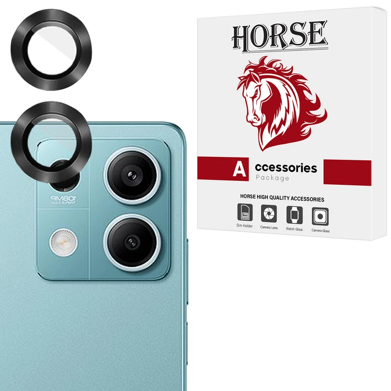 محافظ لنز دوربین هورس مدل RINH20 مناسب برای گوشی موبایل شیائومی Redmi Note 13 5G 