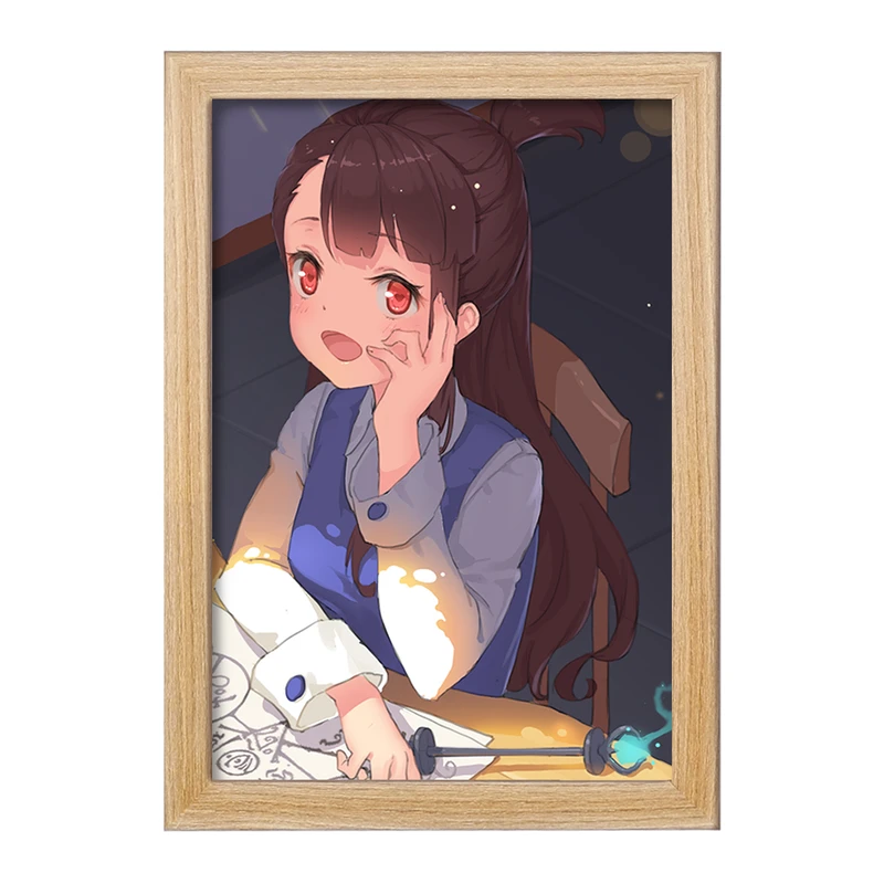 تابلو خندالو مدل اکو انیمه جادوگران کوچک Little Witch Academia  کد 22830