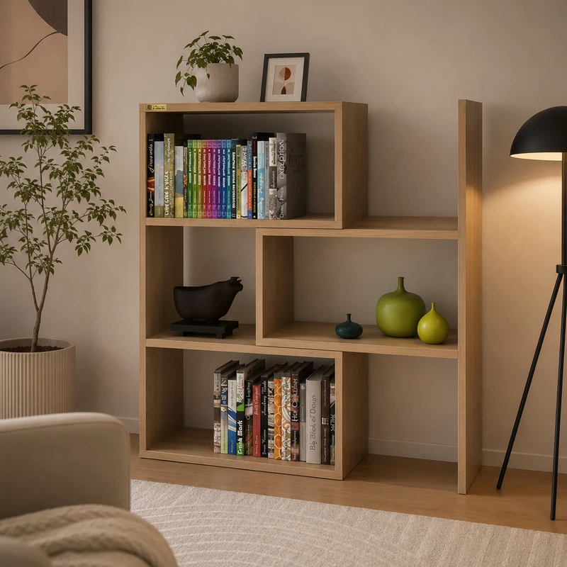 کتابخانه چوبیکو مدل bookshelf610 