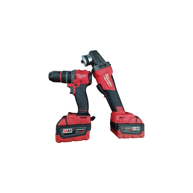 عکس شماره 19 : دریل پیچ گوشتی و مینی فرز شارژی میلواکی مدل m18-198 مجموعه 2 عددی