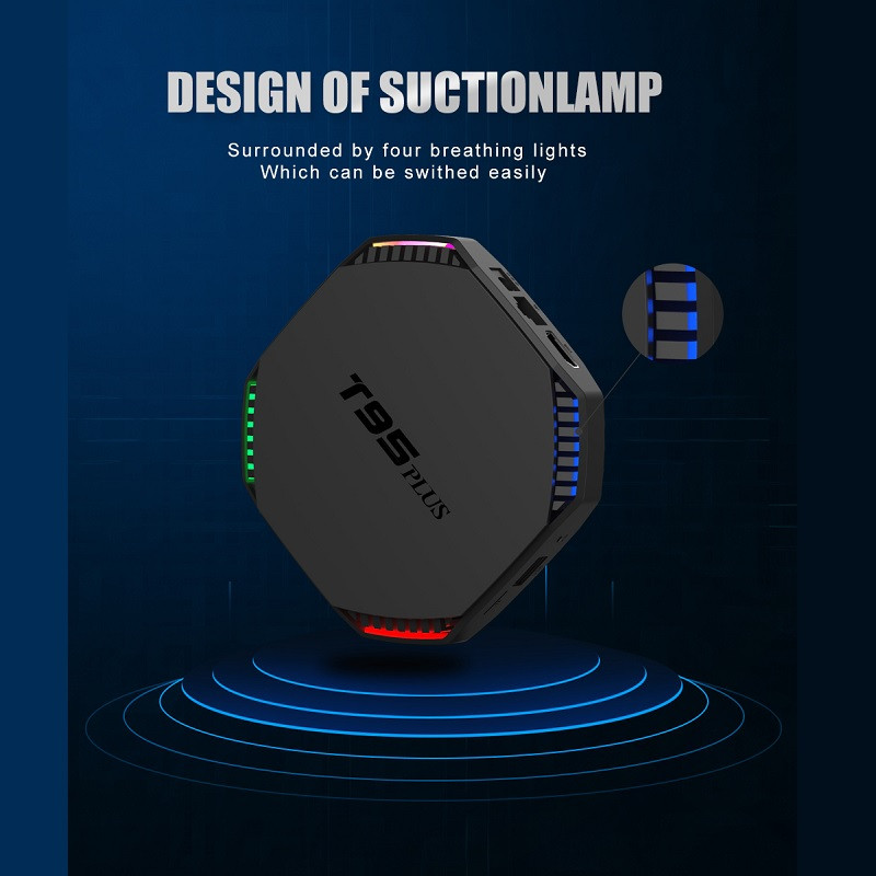 اندروید باکس مدل  T95 Plus 8/128GB به همراه ریموت کنترل ایرماوس MX3