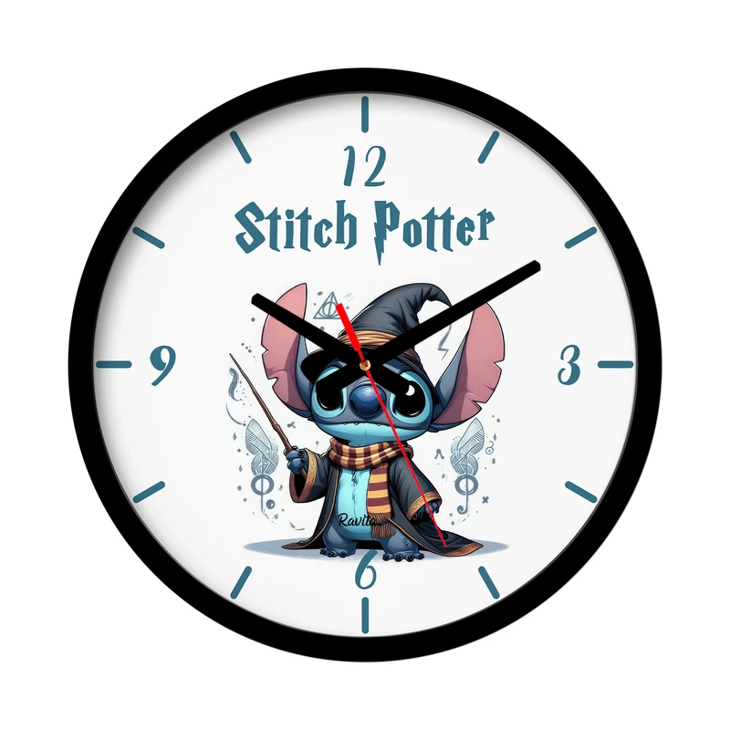 ساعت رومیزی عقربه‌ای راویتا مدل استیچ پاتر کد 3603