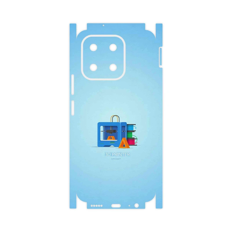 برچسب پوششی ماهوت مدل 3D Printer-FullSkin مناسب برای گوشی موبایل آنر X6b