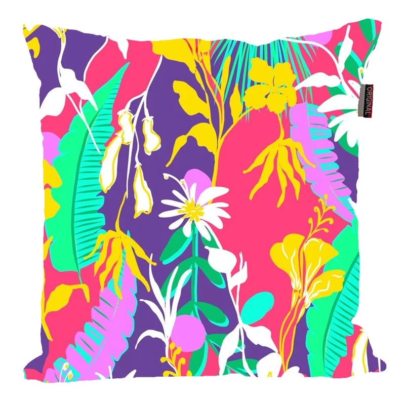 کوسن پاد آفرین مدل گل و برگ کد PK401011