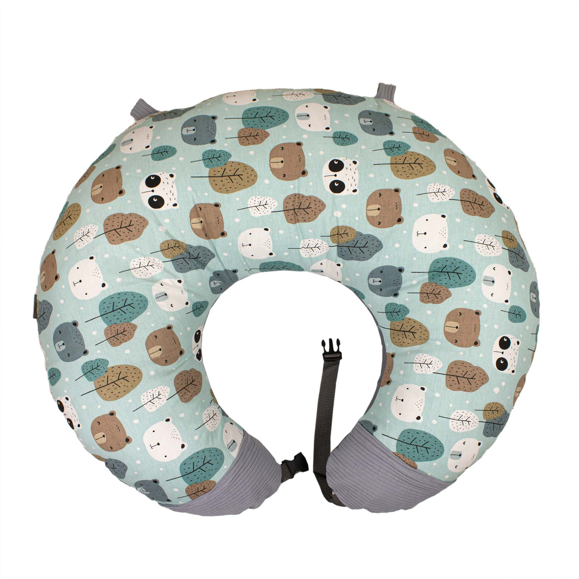 بالش شیردهی دی روحه مدل پاندا آبی