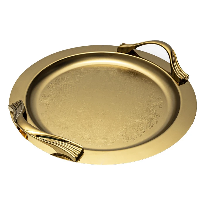 سینی دسته دار آرتیستون صنعت کد 144799 سایز 35x35 سانتی متر