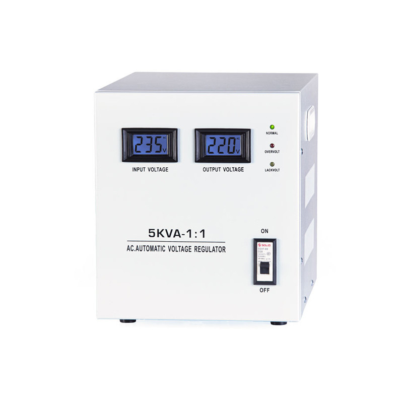 استابلایزر مدل ZTY-5KVA ظرفیت 5000 ولت آمپر