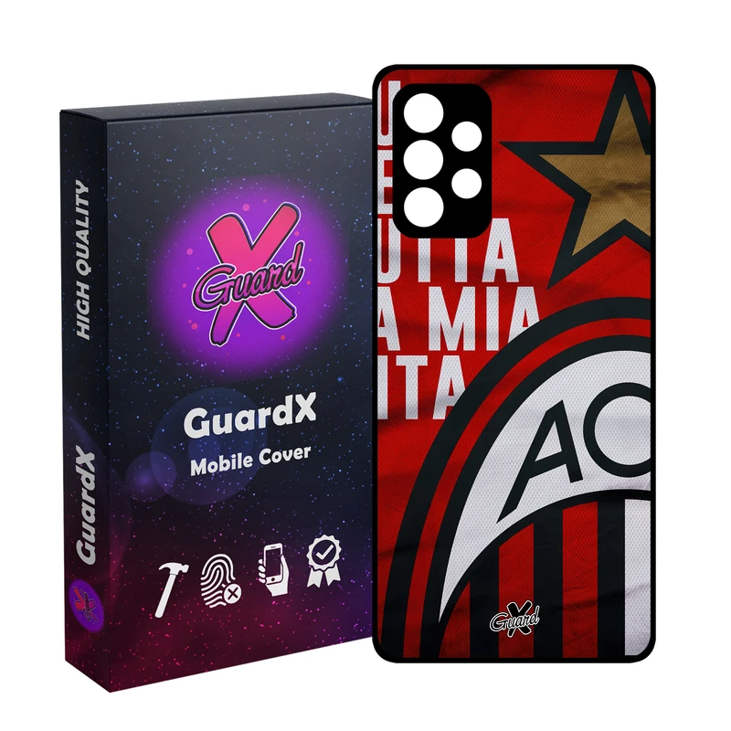 کاور گارد ایکس طرح آث میلان مدل Glass10453 مناسب برای گوشی موبایل سامسونگ Galaxy A32 4G