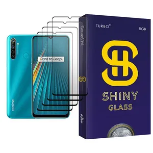 Atouchbo Shiny Glass MIX004 Screen Protector For Realme 5i Pack Of 4