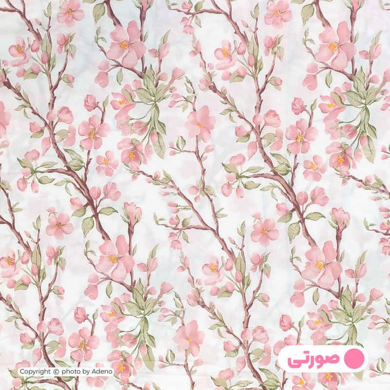 سرویس ملحفه آدنو مدل کاترینا کد CH117 یک نفره 2 تکه