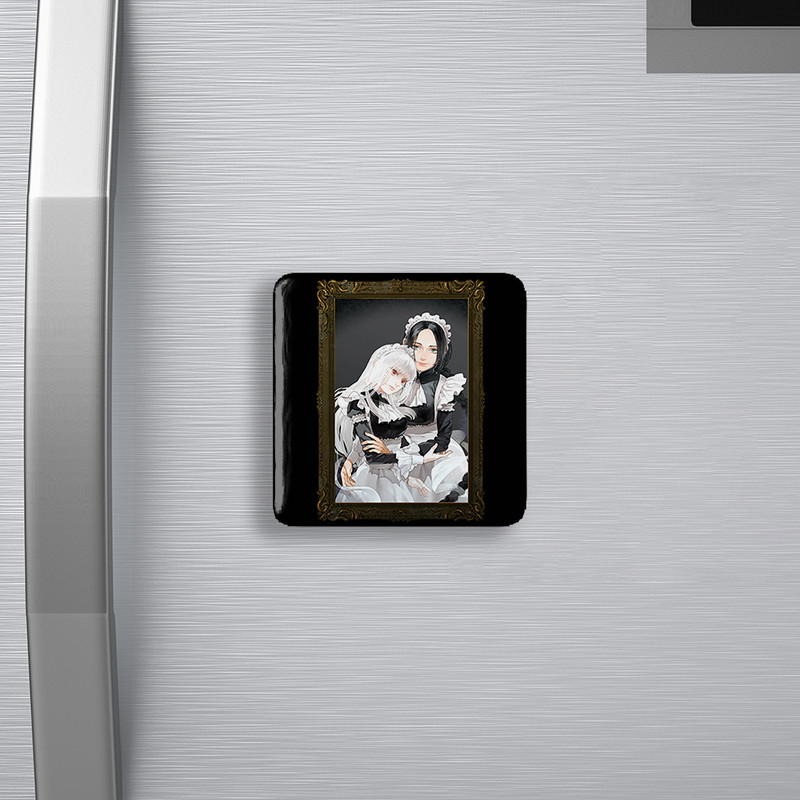 مگنت خندالو طرح بازی فاتا مورگانا (Fata Morgana) مدل مربعی کد 35285