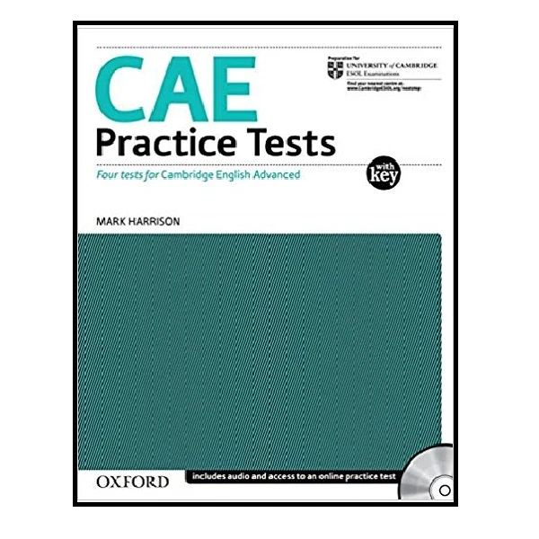 کتاب cae practice tests اثر mark harrison نشر آکسفورد