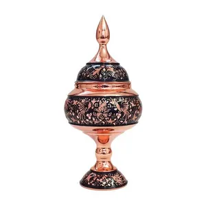 شکلات خوری مسی مدل تراش کد 23