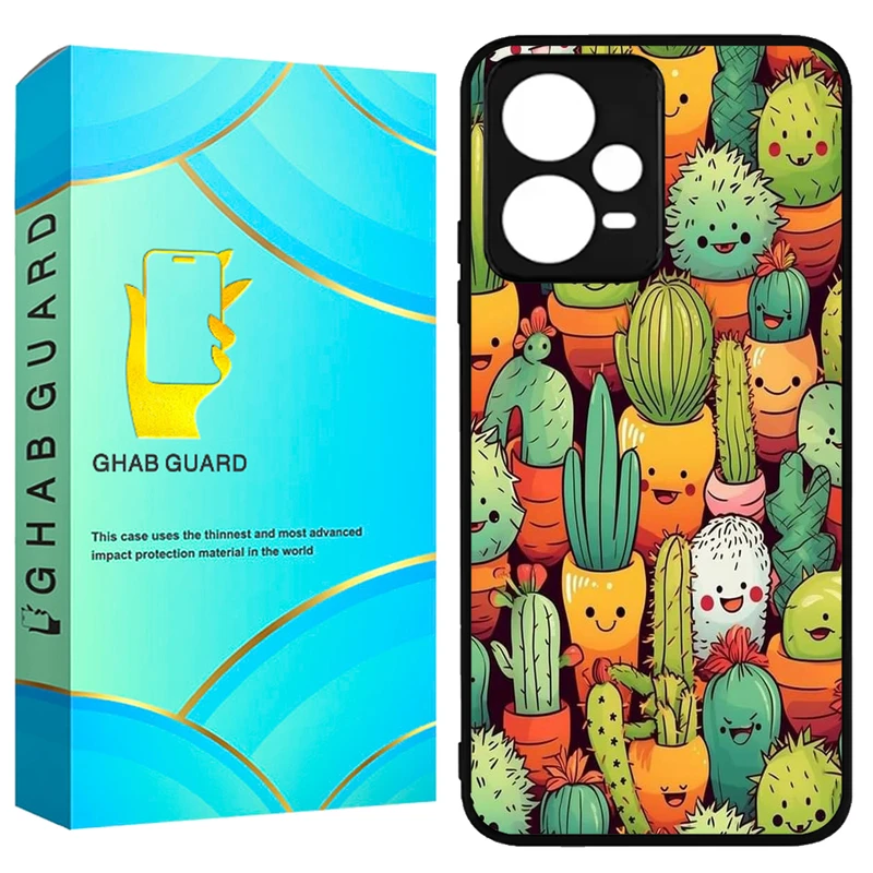 کاور قاب گارد طرح کاکتوس مدل GCHPX5P مناسب برای گوشی موبایل شیائومی Poco X5 Pro 5G