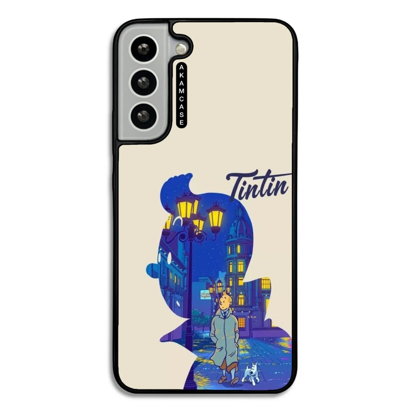 کاور آکام مدل AMC-WSGS22P-TINTIN-25 مناسب برای گوشی موبایل سامسونگ Galaxy S22 Plus