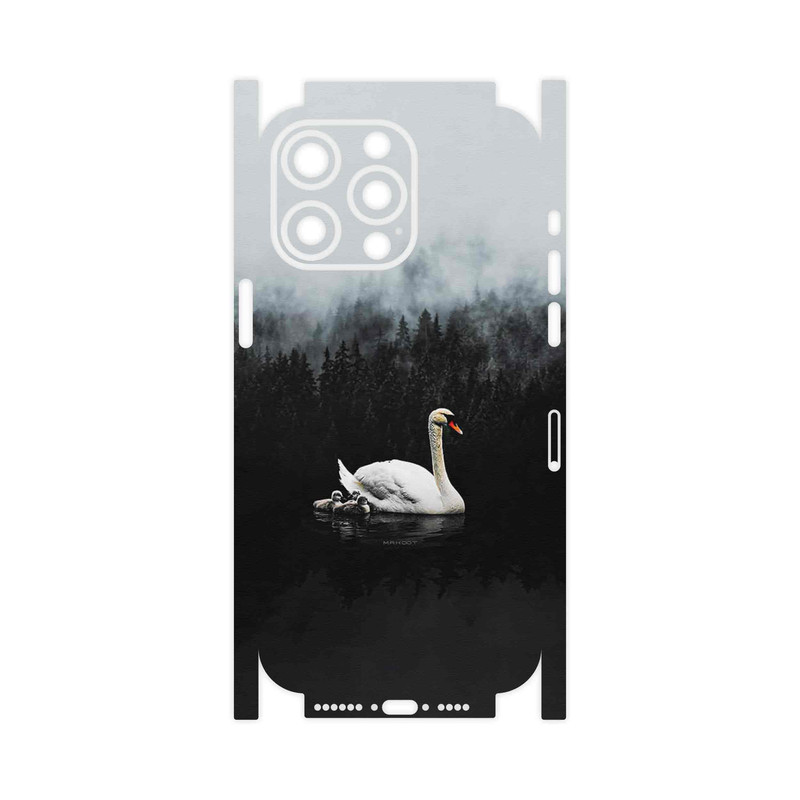 برچسب پوششی ماهوت مدل Swan_Lake-FullSkin مناسب برای گوشی موبایل اپل iPhone 15 Pro Max