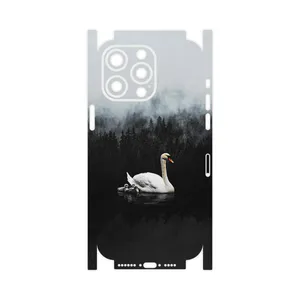 MAHOOT Swan_Lake-FullSkin Cover Sticker for Apple iPhone 15 Pro Max