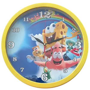 ساعت دیواری کودک مدل باب و پاتریک کد BoB-P-258
