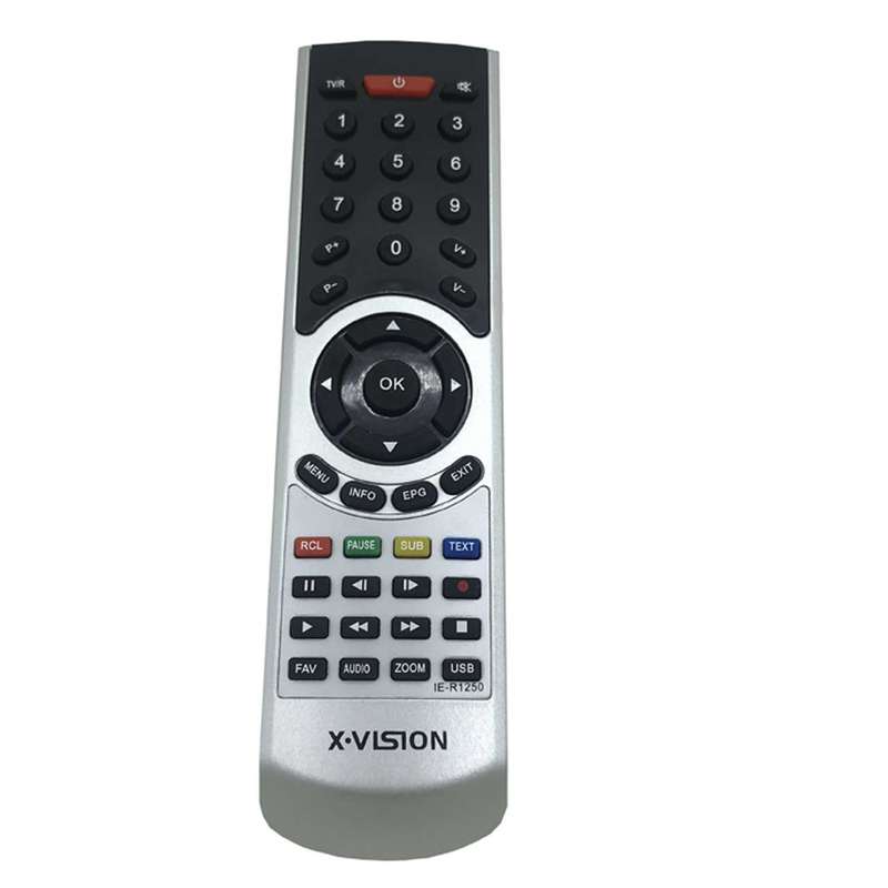 ریموت کنترل ایکس ویژن مدل IE-R1250 ریموت کنترل ایکس ویژن مدل IE-R1250