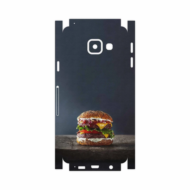 برچسب پوششی ماهوت مدل Hamburger-FullSkin مناسب برای گوشی موبایل سامسونگ Galaxy A3 2016