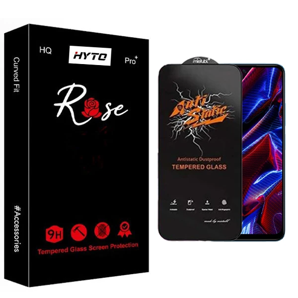 محافظ صفحه نمایش هیتو مدل Rose Antistatic Pro مناسب برای گوشی موبایل شیائومی redmi Note 12 4G / 12 5G / Note 12R Pro / Poco X5