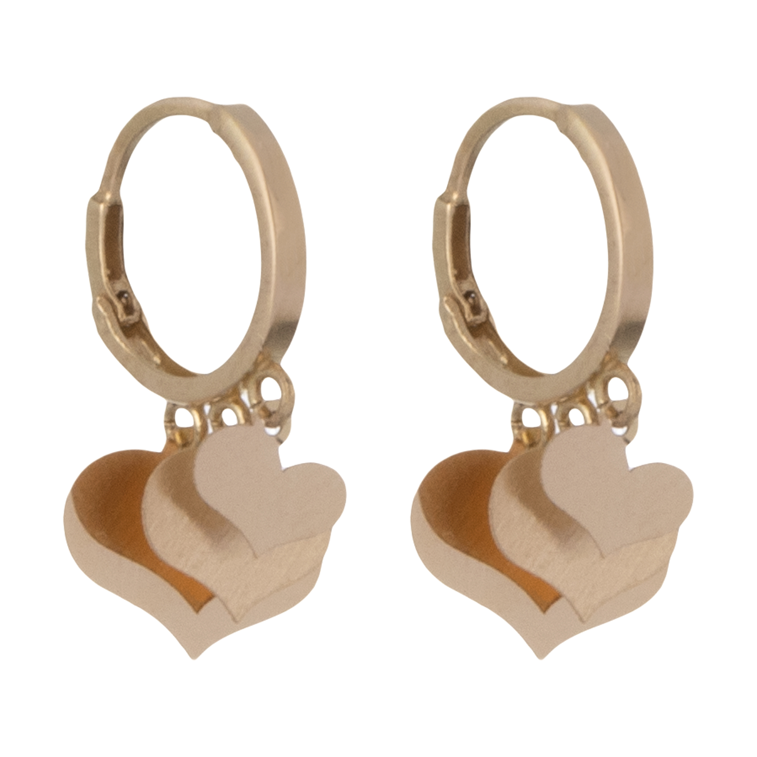 گوشواره طلا 18 عیار زنانه کانیار گالری مدل E12