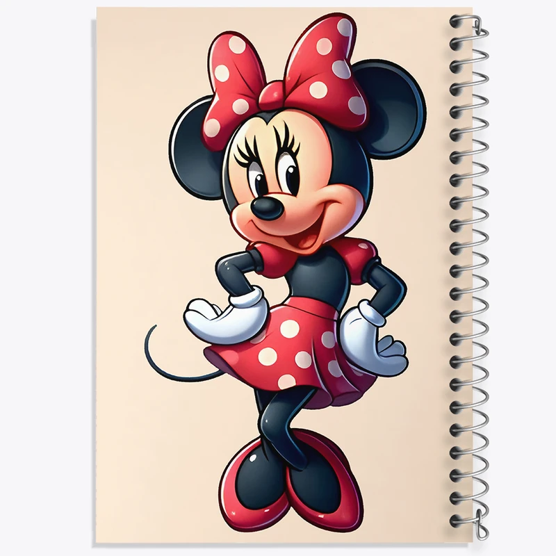 دفتر شطرنجی 50 برگ خندالو طرح میکی موس (Mickey mouse) کد F7492