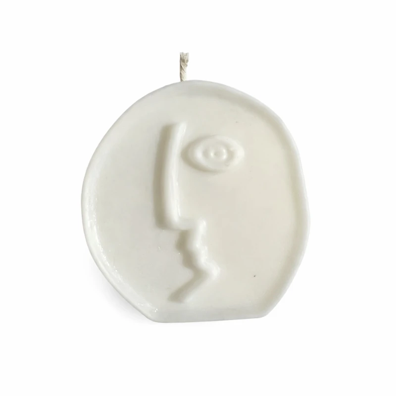 شمع دست‌ساز مدل چهره