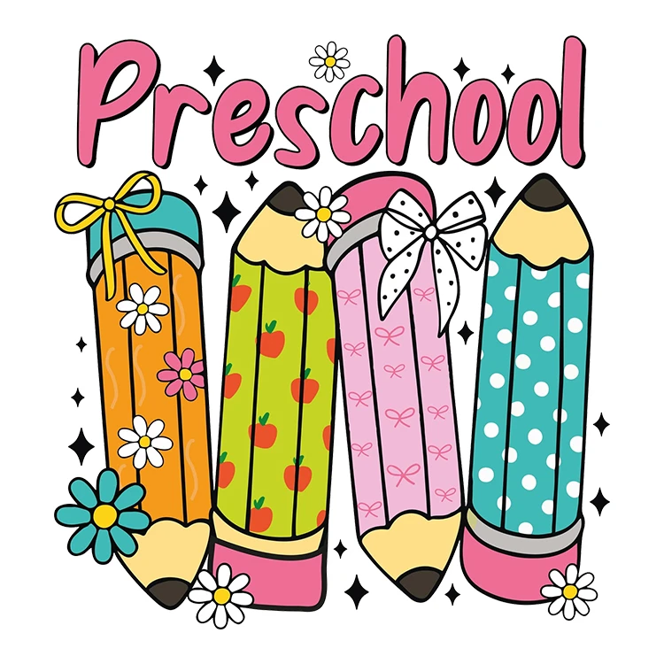 استیکر پارچه و لباس پاد آفرین مدل پیش دبستانی مهد کودک کد S2502