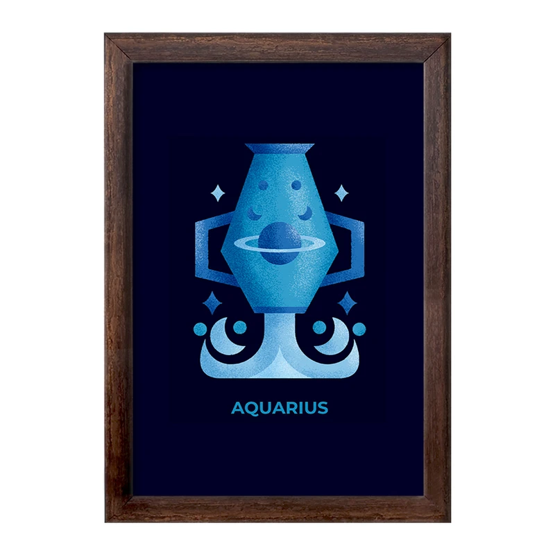 تابلو خندالو طرح ماه تولد بهمن کد F1561