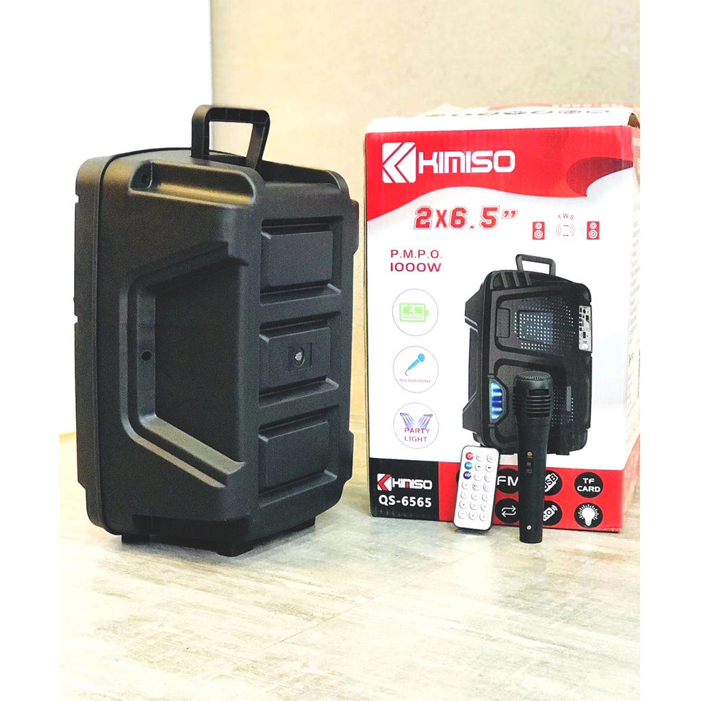 اسپیکر بلوتوثی قابل حمل کیمیسو مدل QS-6565