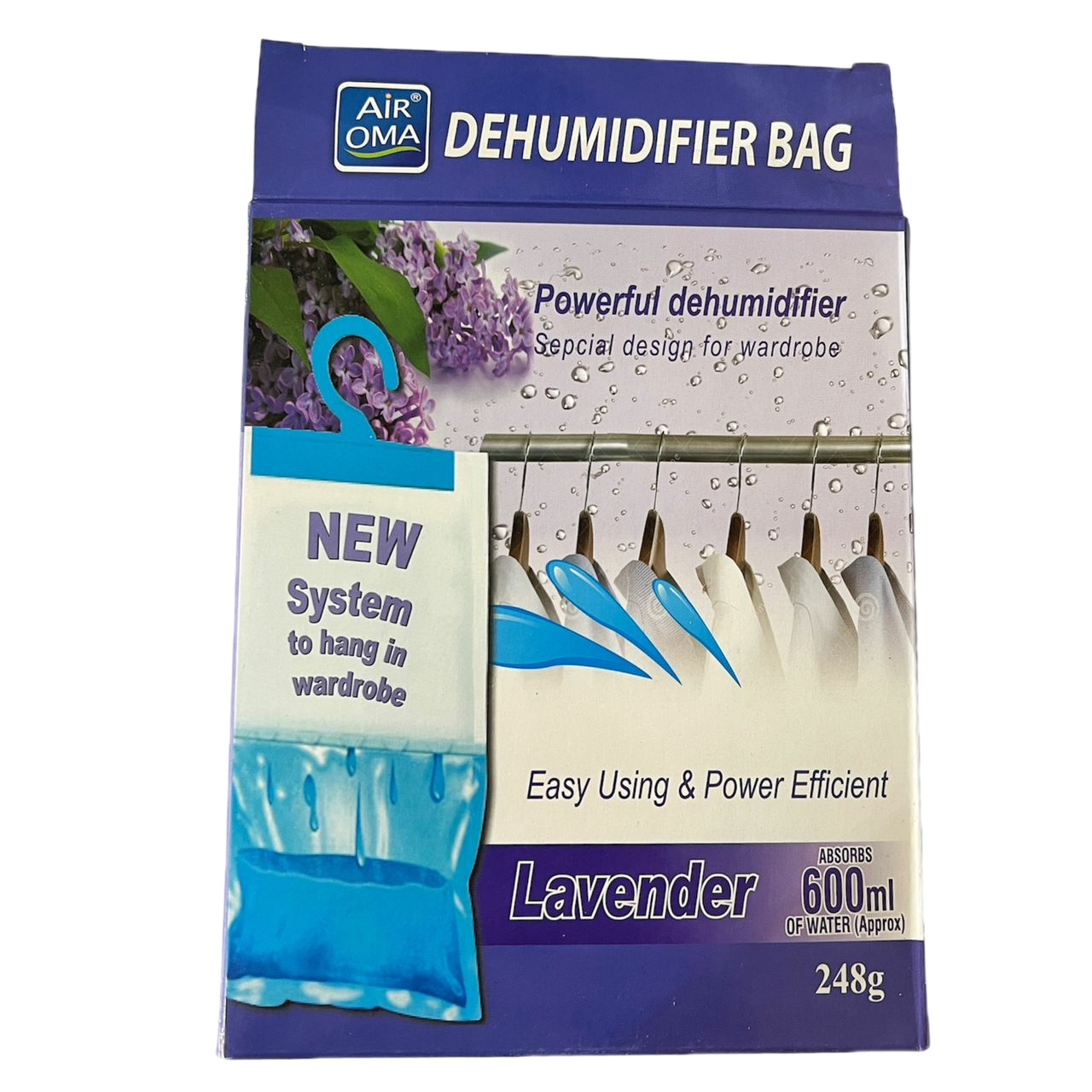 رطوبت گیر ایر اوما مدل Lavender حجم 600 میلی لیتر