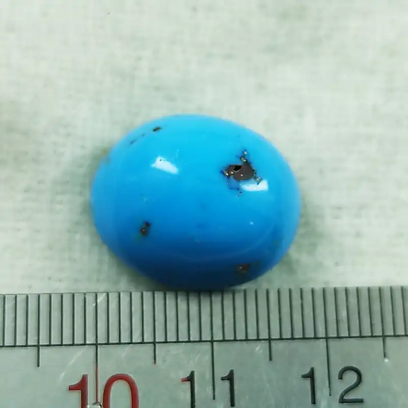 سنگ فیروزه سلین کالا مدل بیضی کد pc5-1