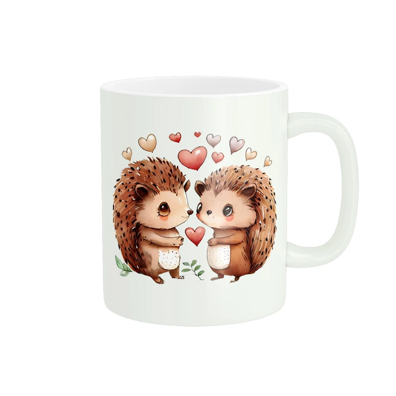 ماگ زیگورات مدل جوجه تیغی عاشق کد 836