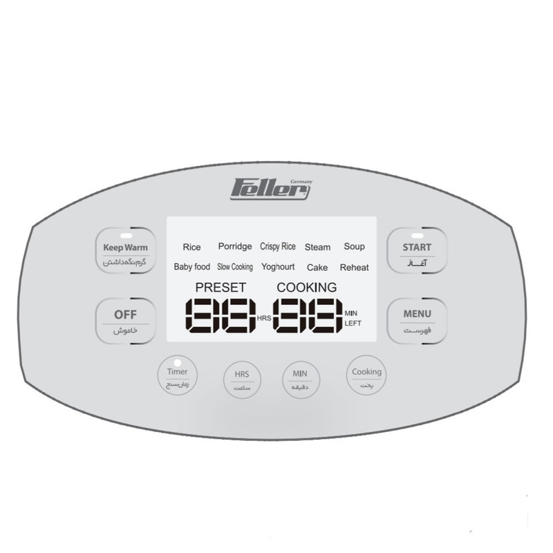 مولتی کوکر فلر مدل RC25 D