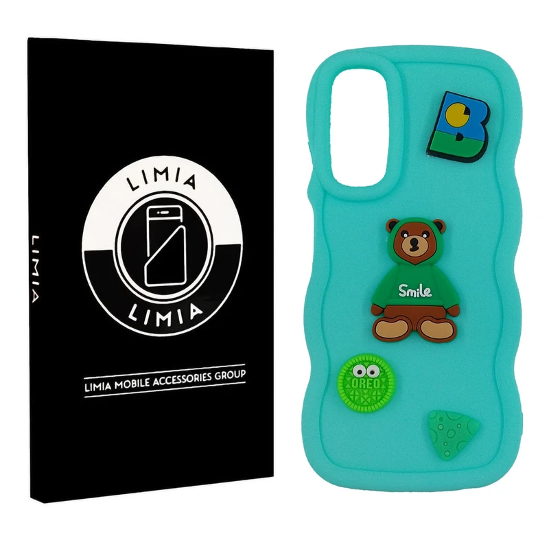 کاور لیمیا مدل عروسکی برجسته مناسب برای گوشی موبایل سامسونگ Galaxy A15