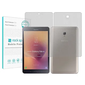 Rockspace model HyMTT screen protector suitable for Samsung Galaxy Tab A 8.0 2017 tablet along with tablet back protector
