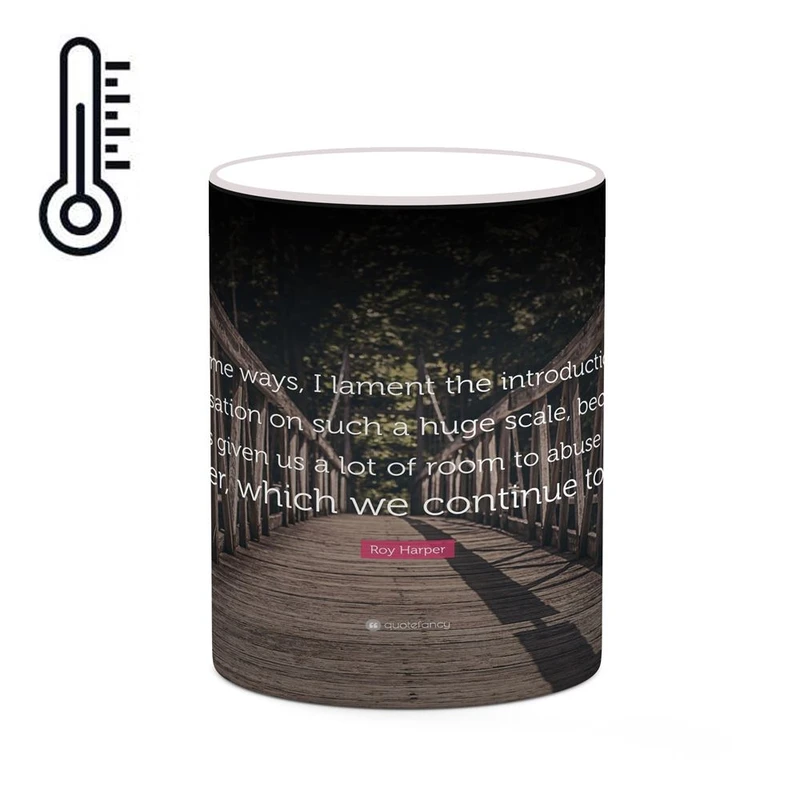 ماگ حرارتی کاکتی مدل روی هارپر Roy Harper کد mgh39817