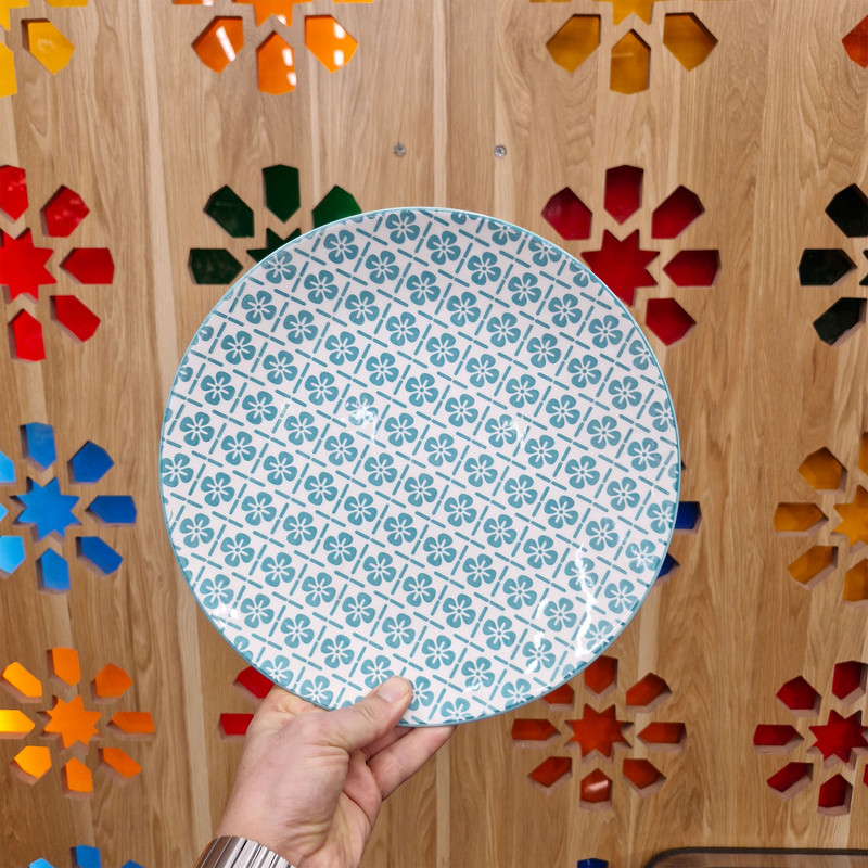 بشقاب غذاخوری دنی هوم مدل گلدار