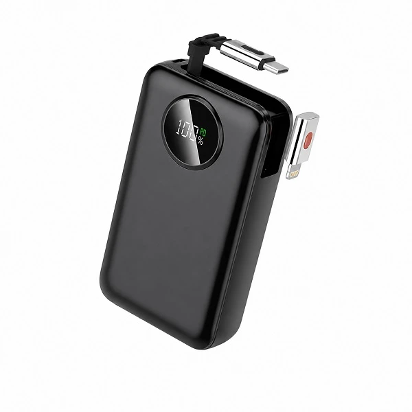 پاوربانک 33 وات شی کاریزما مدل PB-Ai104 ظرفیت 10000 میلی‌آمپرساعت به همراه کابل USB-C
