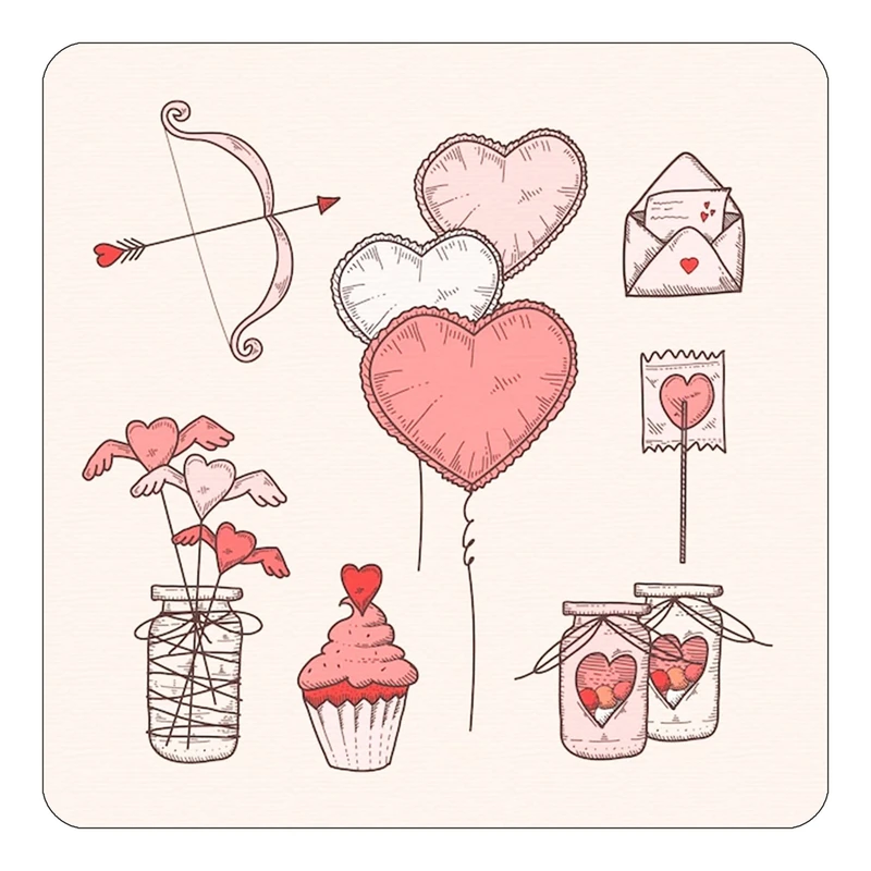 مگنت کاکتی طرح عاشقانه مدل mp38157