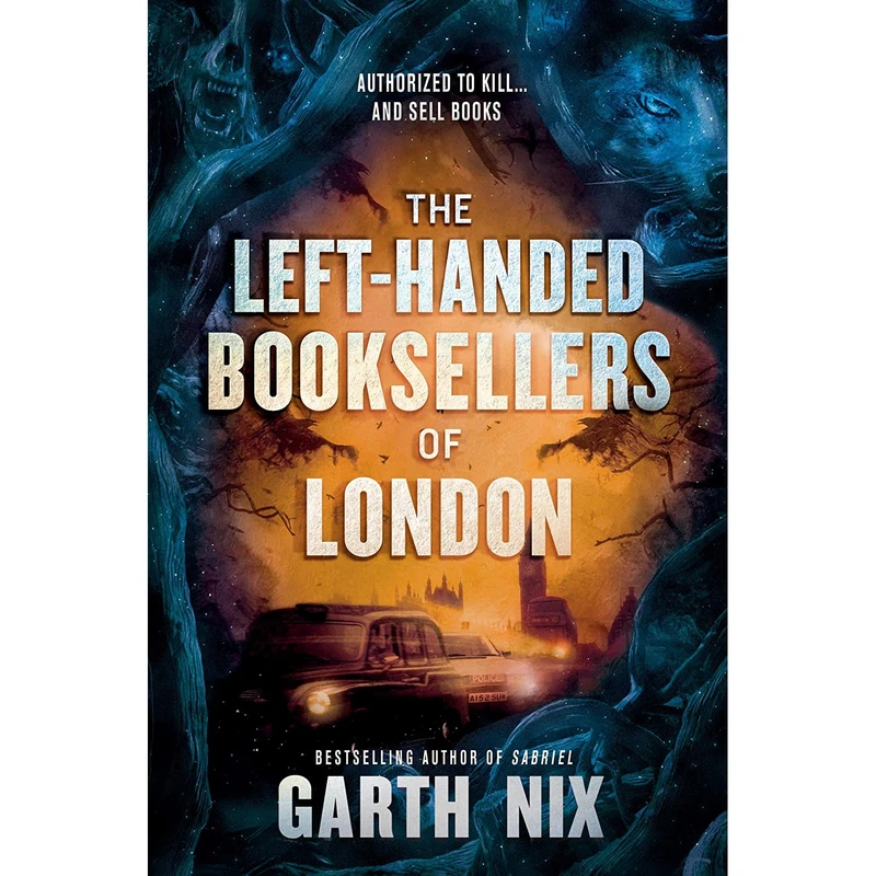 کتاب The Left-Handed Booksellers of London اثر Garth Nix انتشارات Katherine Tegen Books